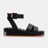 New HOFF Sandalia Tiras Town Negro