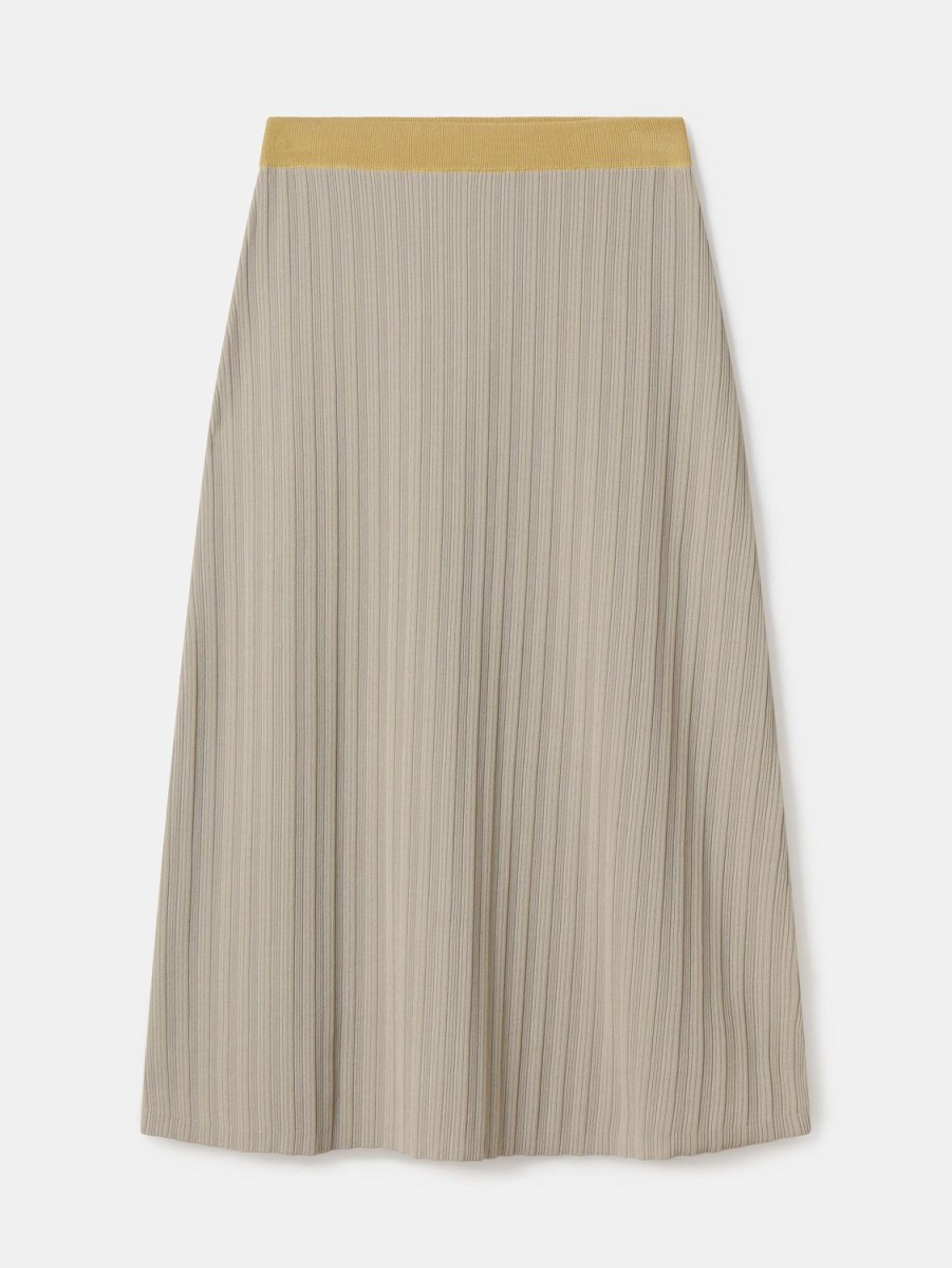 Online HOFF Falda Tricot Beige